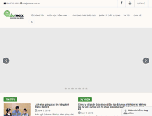 Tablet Screenshot of edumax.edu.vn